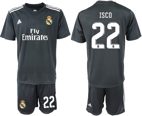 Real Madrid #22 Isco Away Soccer Club Jersey - Click Image to Close